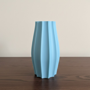 Lyseblå Vase i PLA Matte
