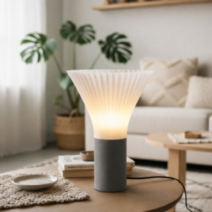 bordlampe 'PlisséGlow'